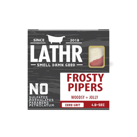 FROSTY PIPERS SOAP BAR LATHR Made In Canada