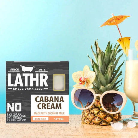 Cabana Cream Soap Bar LATHR Made In Canada
