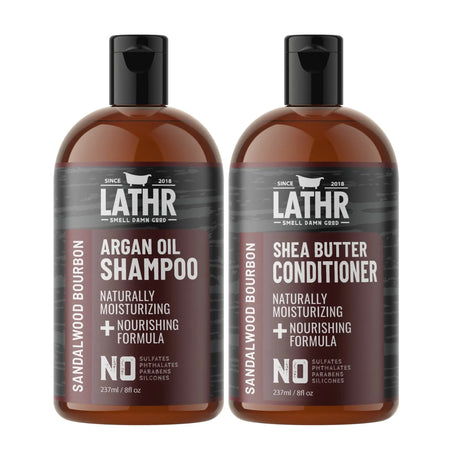 Sandalwood Bourbon Hair Care Essentials LATHR