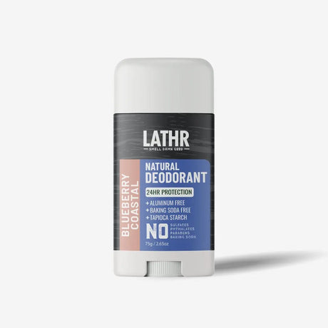 Natural Deodorant Blueberry Coastal LATHR Made In Canada