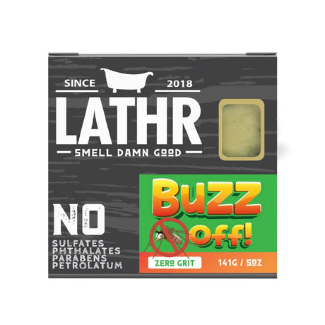 Buzz Off Soap Bar LATHR Made In Canada