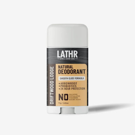 Natural Deodorant Driftwood Lodge LATHR Made In Canada
