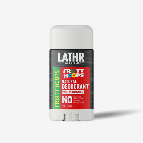Natural Deodorant Fruity Hoops LATHR Made In Canada