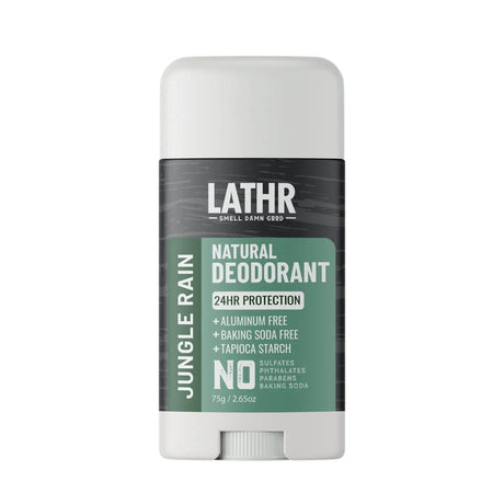 Natural Deodorant Jungle Rain LATHR Made In Canada