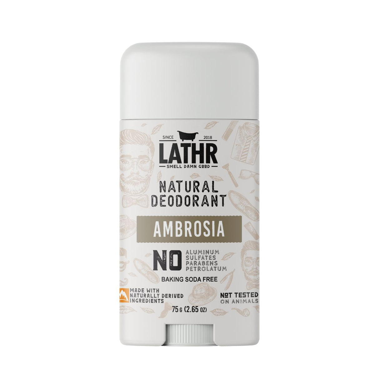 Natural Clear Deodorant Ambrosia - 2 PACK