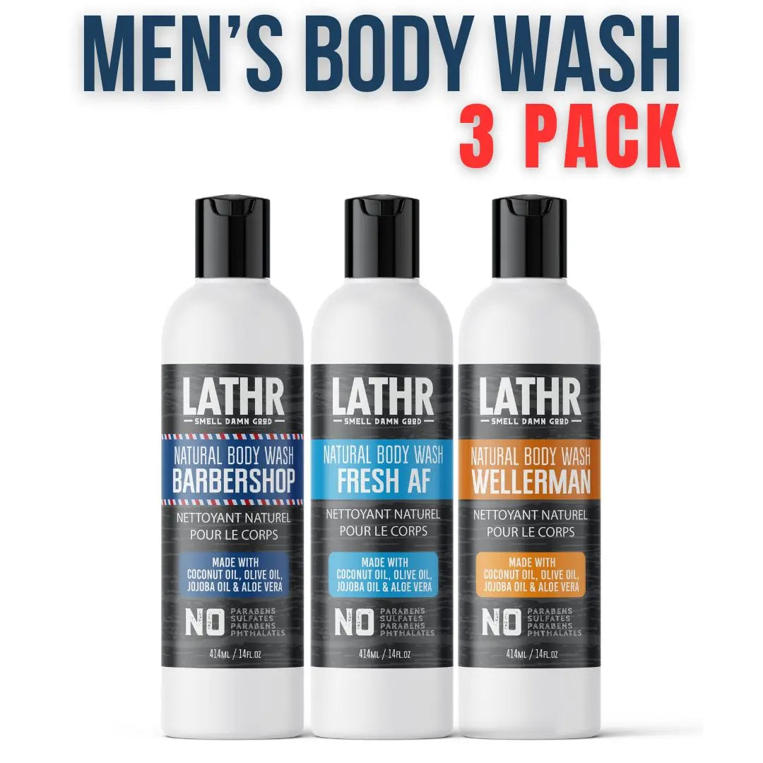 Body Wash 3 Pack LATHR