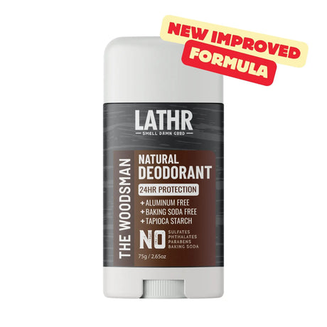 Natural Deodorant Woodsman LATHR