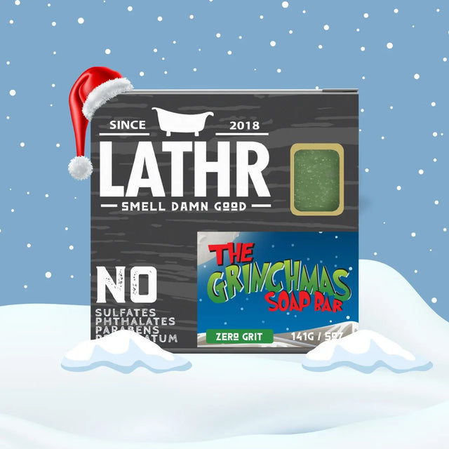 Grinchmas Soap Bar LATHR