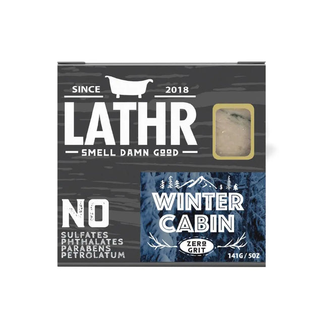 Winter Cabin Soap Bar LATHR