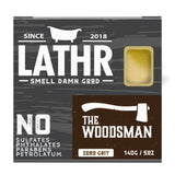 The Woodsman Soap Bar LATHR