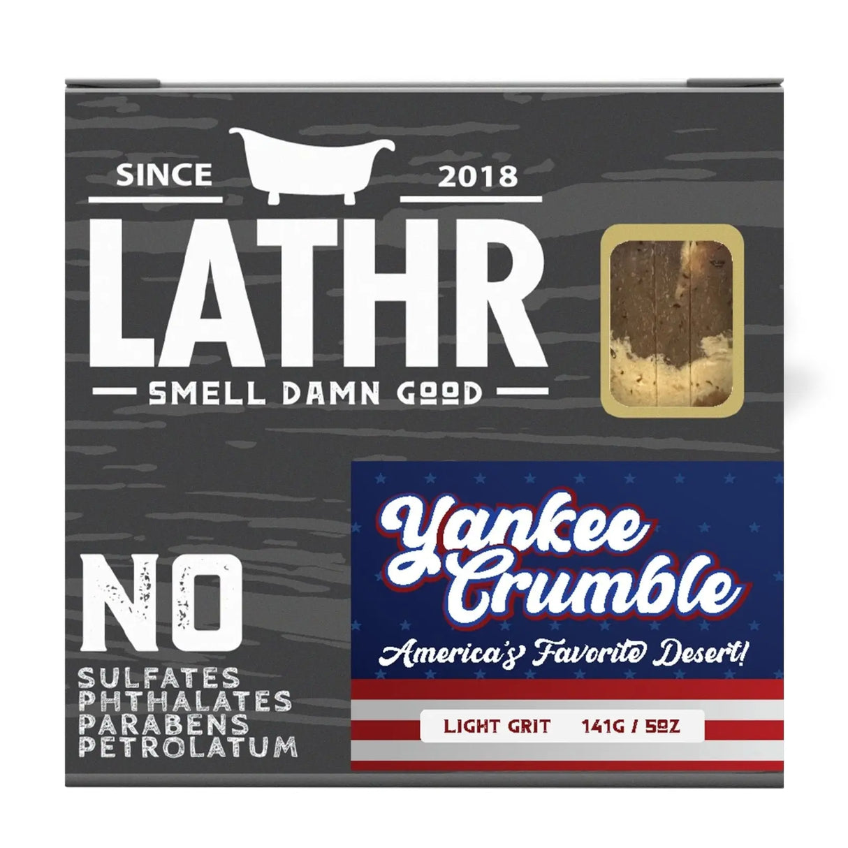 Yankee Crumble Soap Bar LATHR